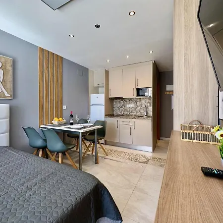 公寓 Clubrent - Edf Horizonte, Estudio De Estilo Escandinavo *